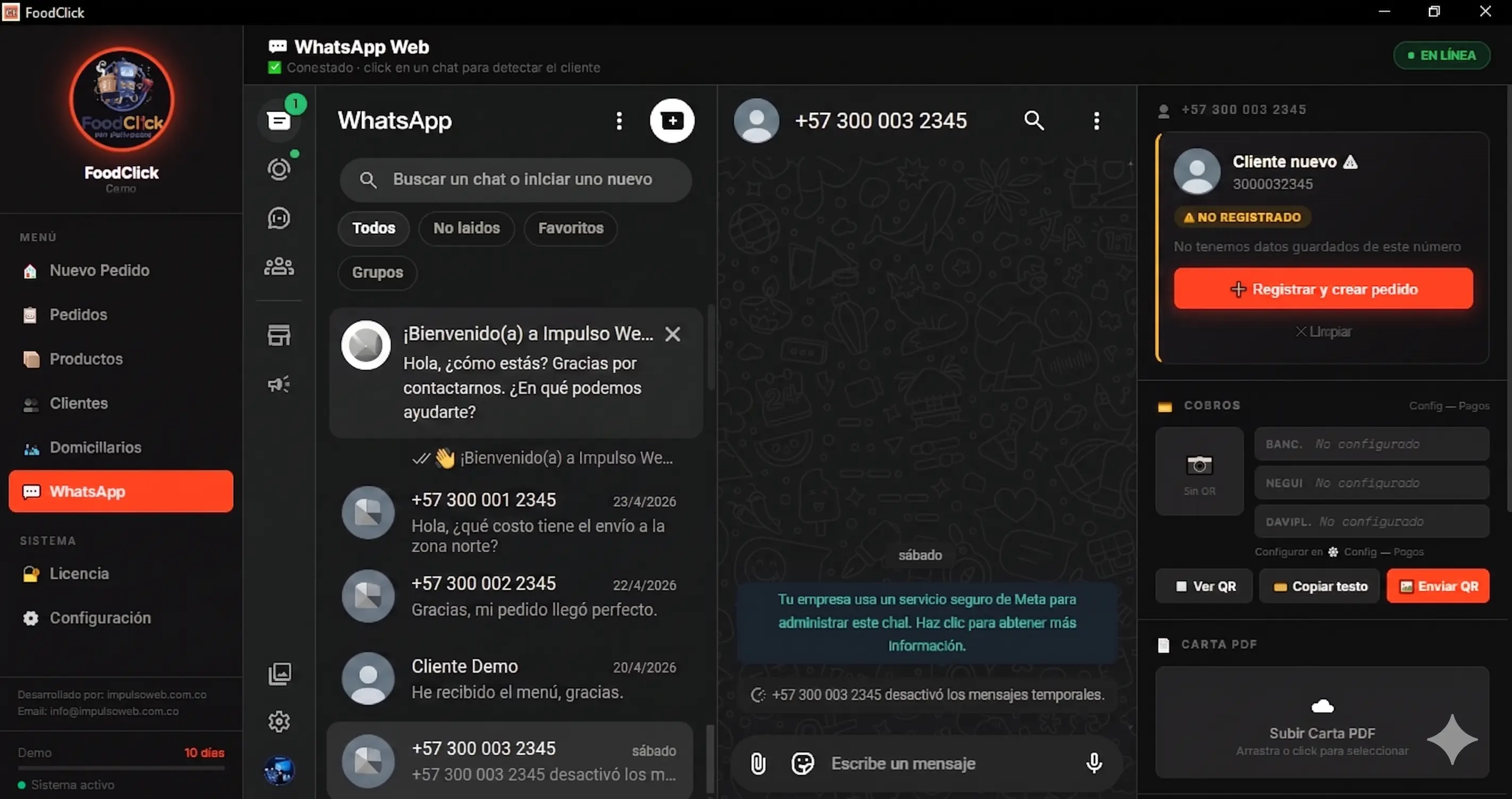 WhatsApp Web Integrado