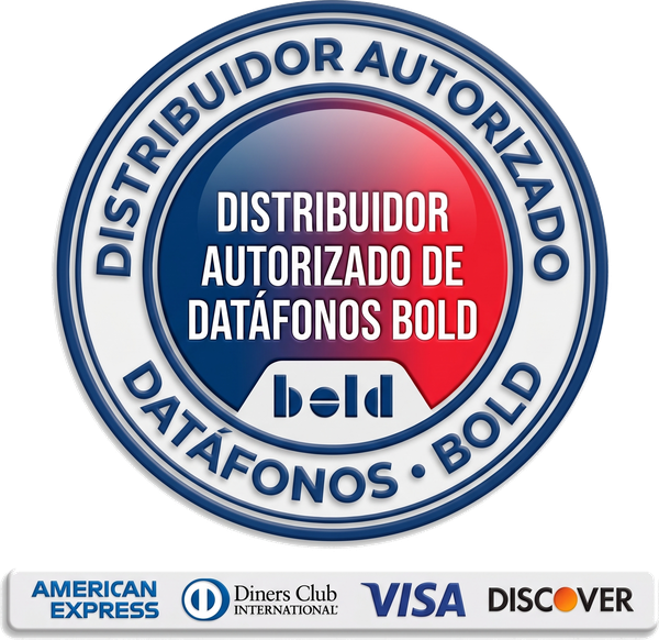 Sello Distribuidor Autorizado Bold Colombia