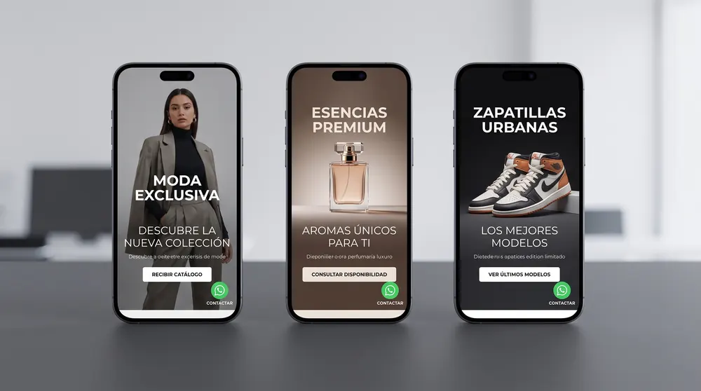 Ejemplo de Landing Page ImpulsoWeb 1: estructura de una sola página enfocada en conversión