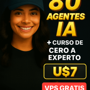Pack Automatización n8n: Curso Completo + 80 Agentes IA para Automatizar tu Negocio